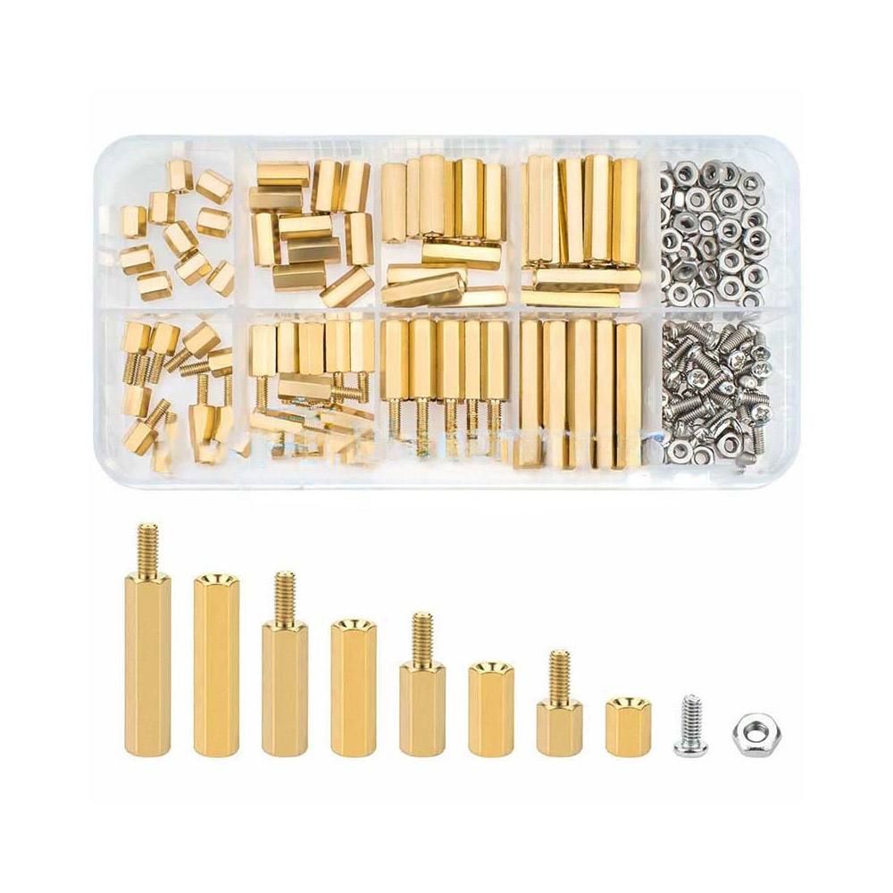 Écarteurs en laiton M3 200 pièces en assortiment – Image 4