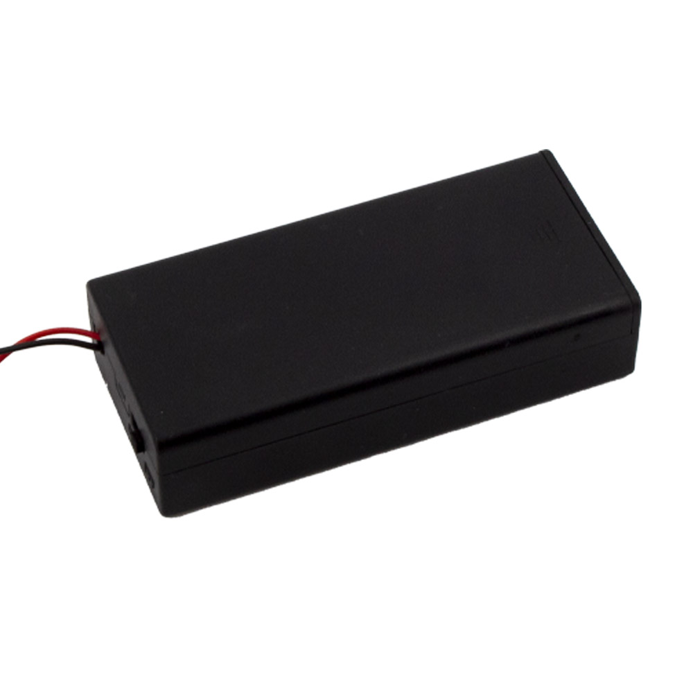 Boîtier de batterie pour 2x 18650 avec interrupteur marche/arrêt DC 7,4V – Image 3