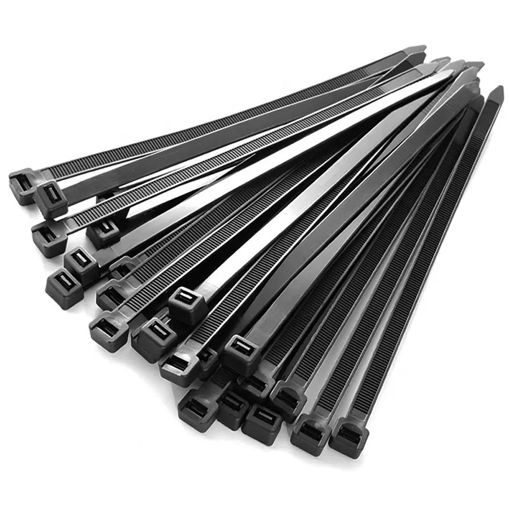 100 colliers de câble noirs 2,7*200 mm – Image 2