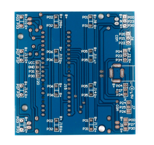 Kit cube LED 4x4x4 bleu – Image 6