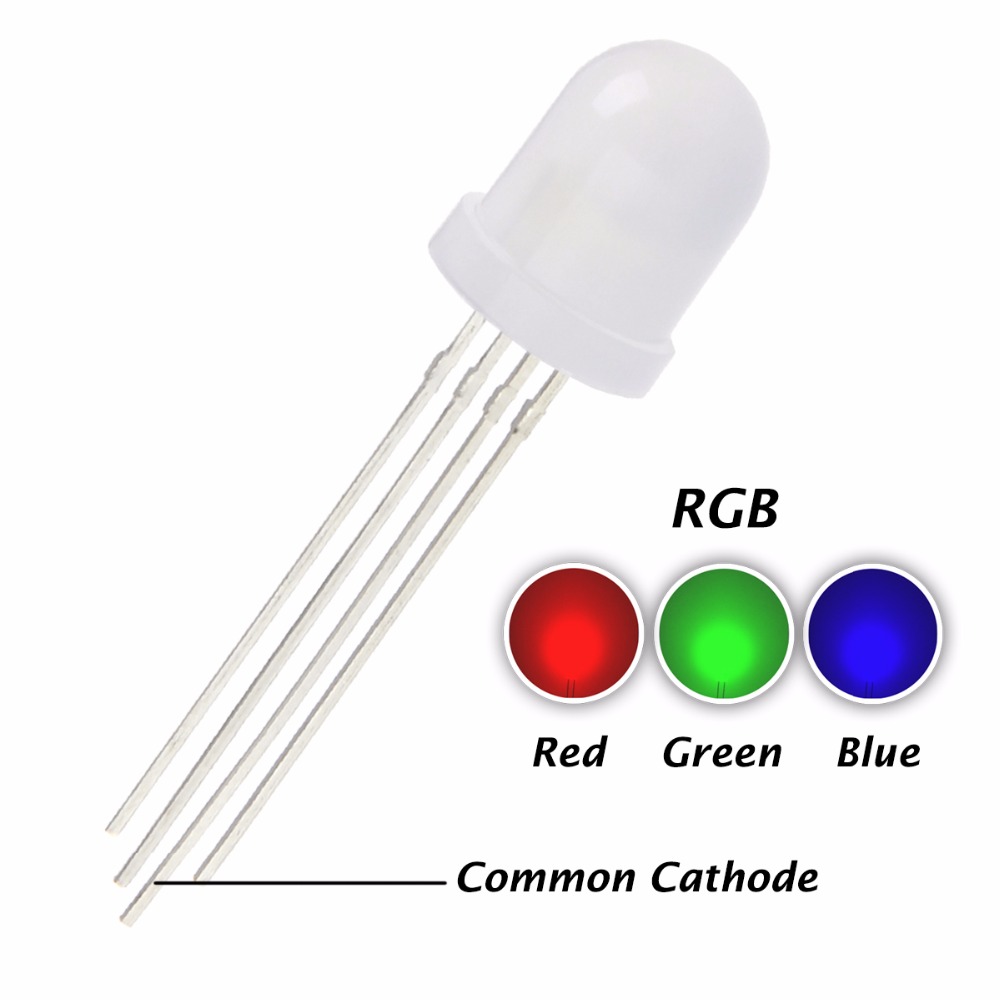 DEL RGB 10 mm (cathode commune) – Image 2