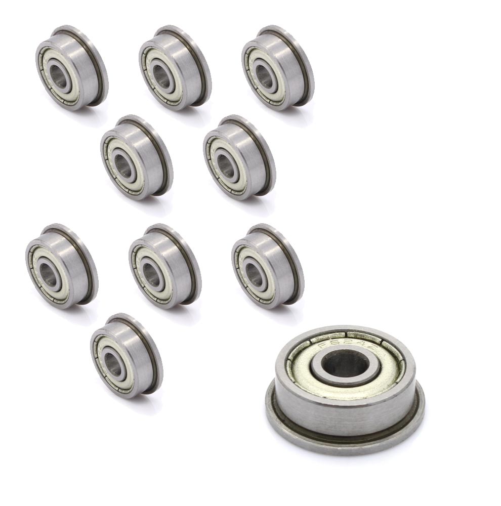 10x Roulement à billes miniature F604ZZ 4 * 12 * 4