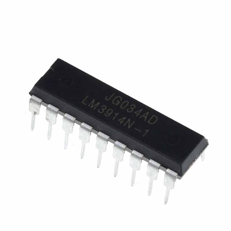 5x circuit intégré pilote d'affichage LED DIP-18 LM3914N-1