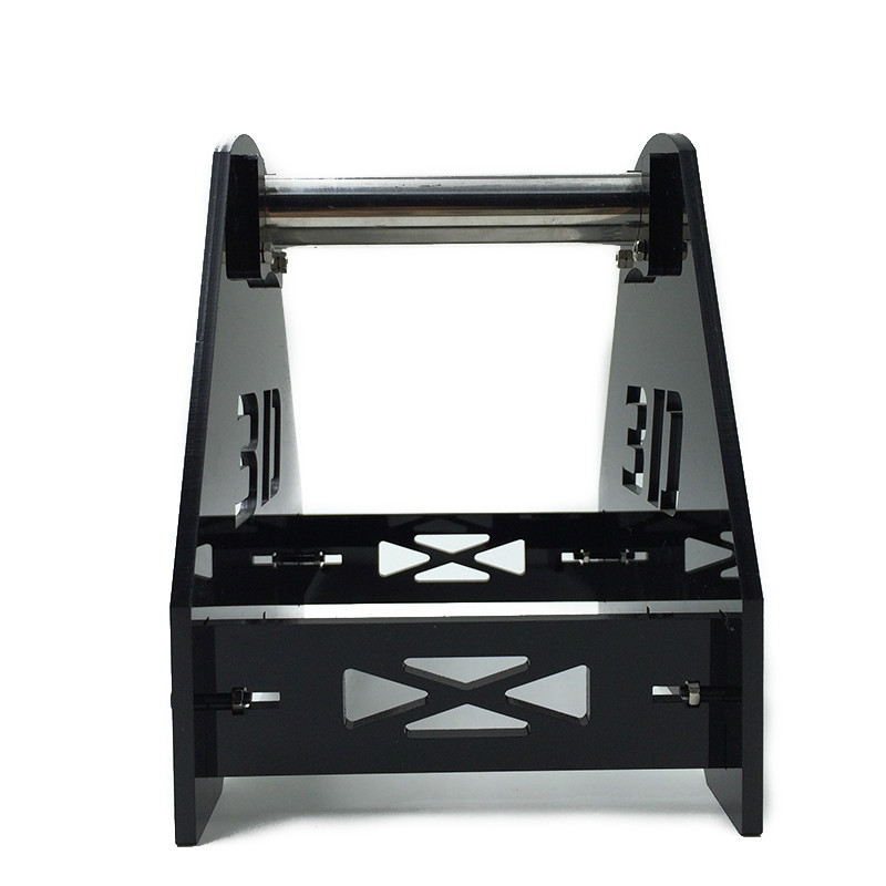 Support de bobine de filament acrylique noir – Image 3