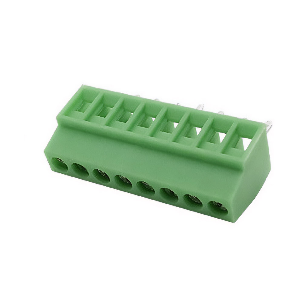 10x Bornes à vis 8 broches 2,54 mm 150V 6A pour câbles 26-18 AWG – Image 3