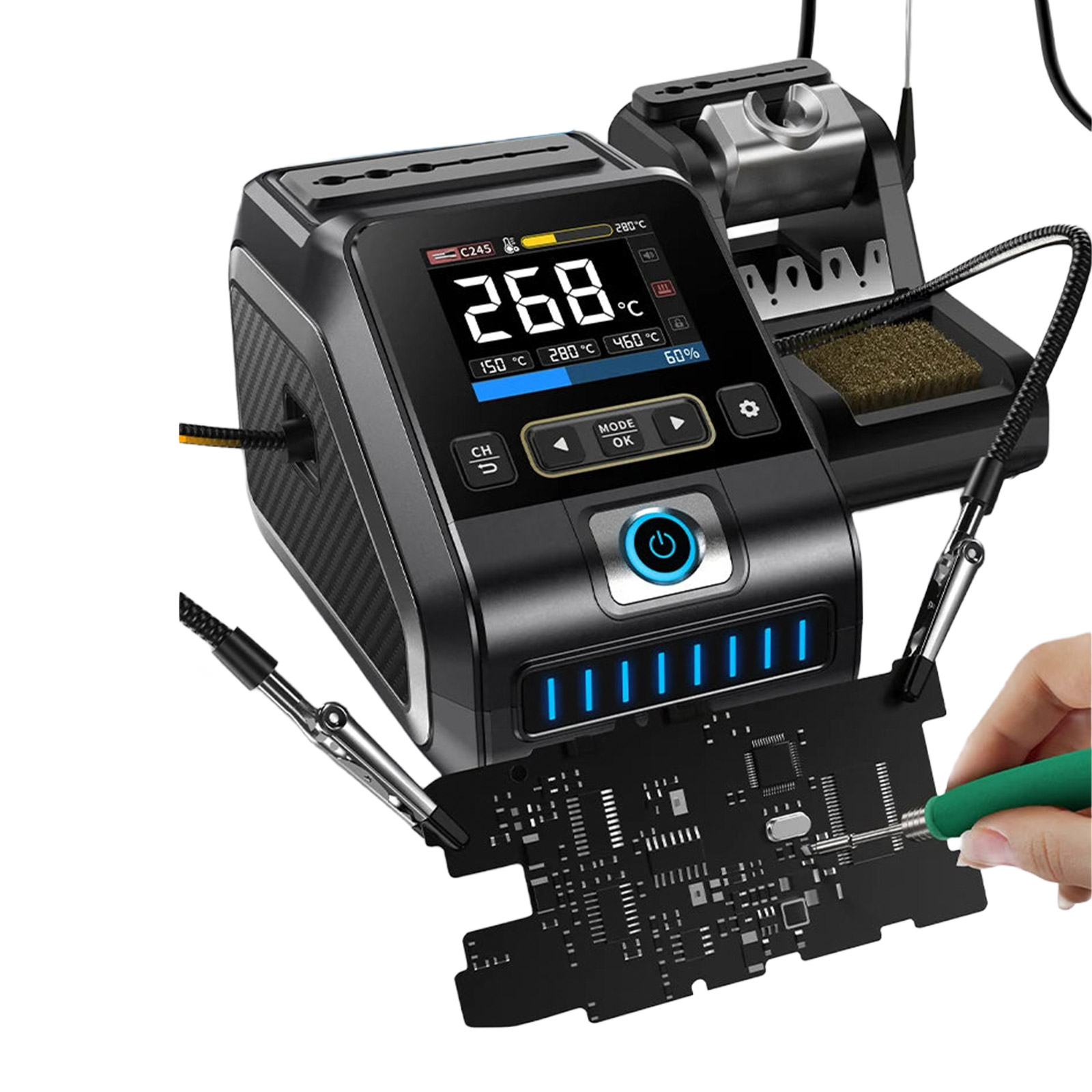 FNIRSI station de soudage DWS-200 F245 Plus 200W – Image 5
