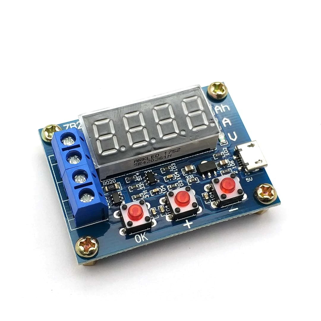Testeur de batterie ZB2L3 pour accumulateurs Li-ion/Lithium/Plomb, testeur de capacité, voltmètre – Image 2