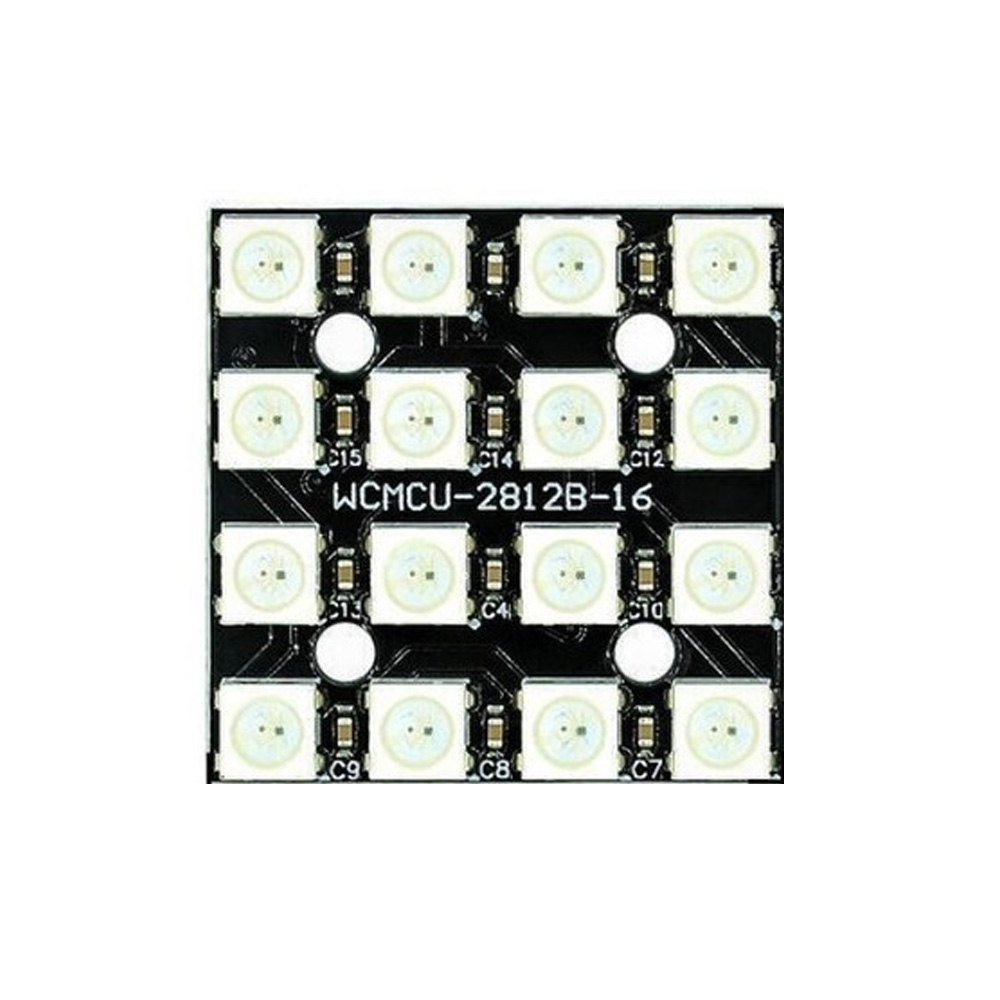 Panneau LED RGB 16 bits WS2812 5V similaire à Neopixel