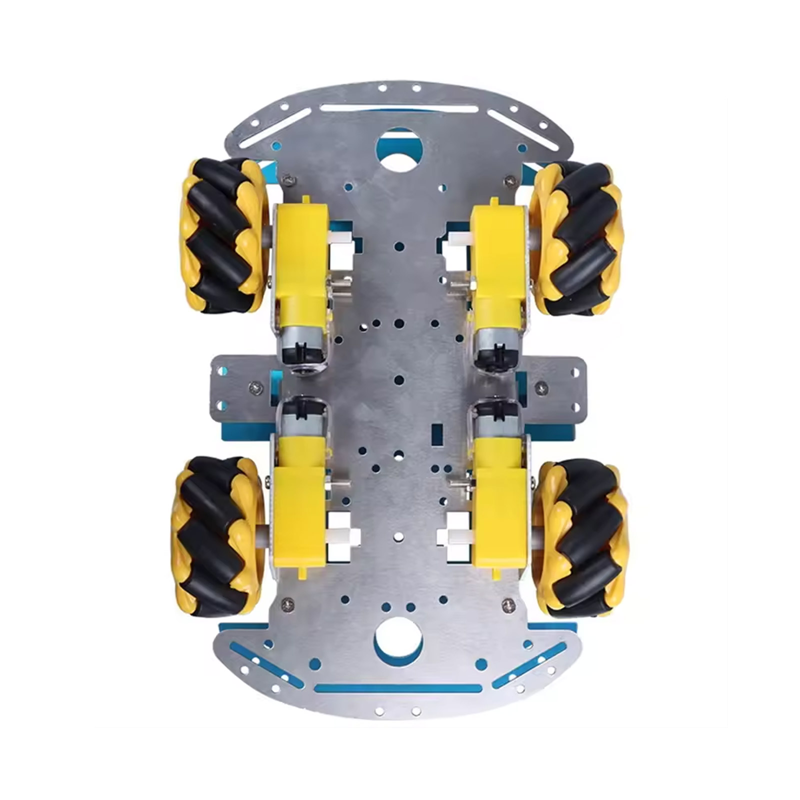 Châssis aluminium 4WD Smart Car avec roues Mecanum – Image 5