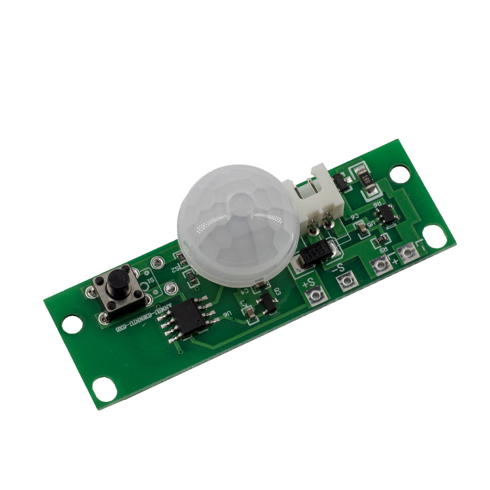 Module de contrôleur de lampe solaire LED avec détecteur de mouvement pour batterie lithium 3,7V