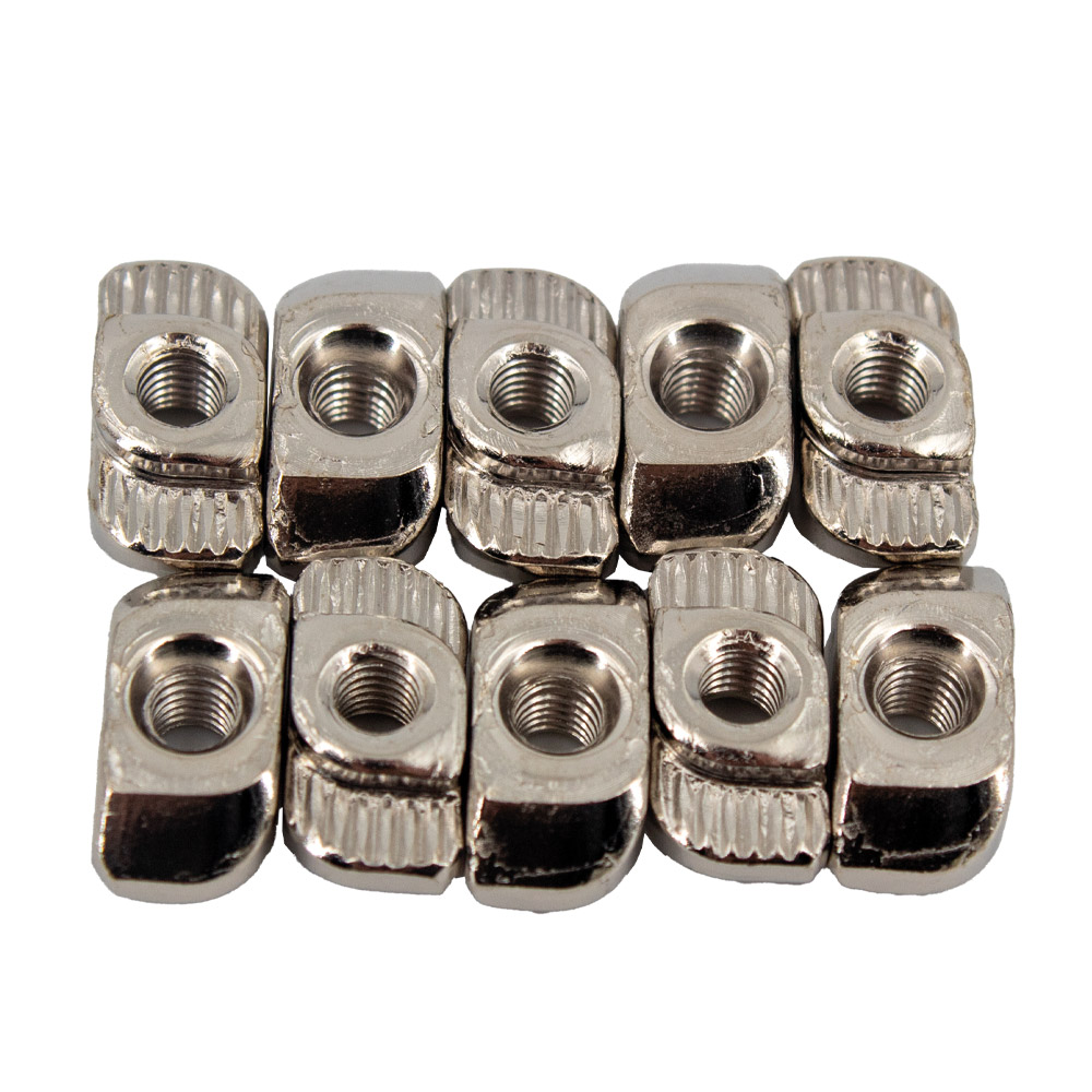 50x écrou marteau M3 T-fente Nut 8