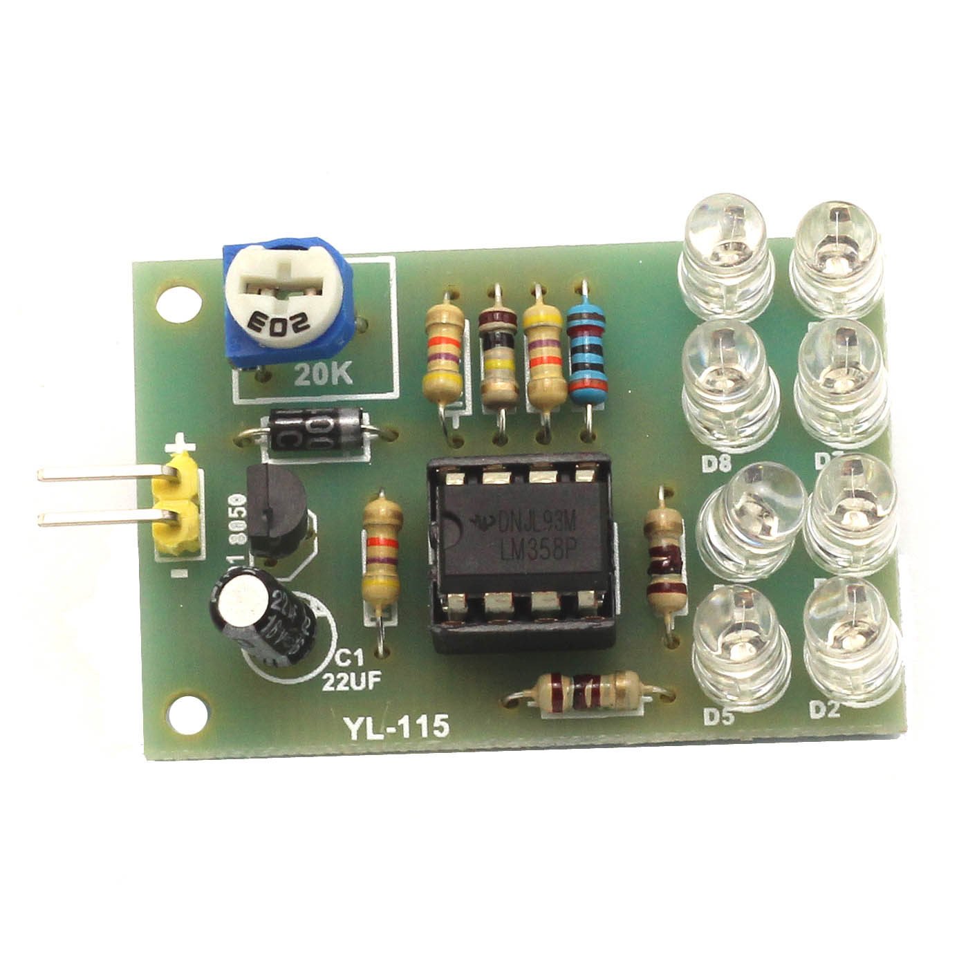 Kit Lampe LED pulsante LM358