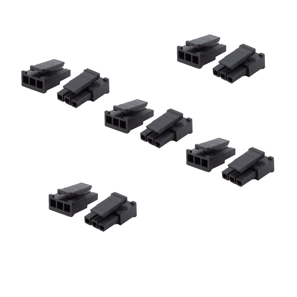 10 pièces boîtiers femelles MicroFit 3.0 3 broches 43645-0300