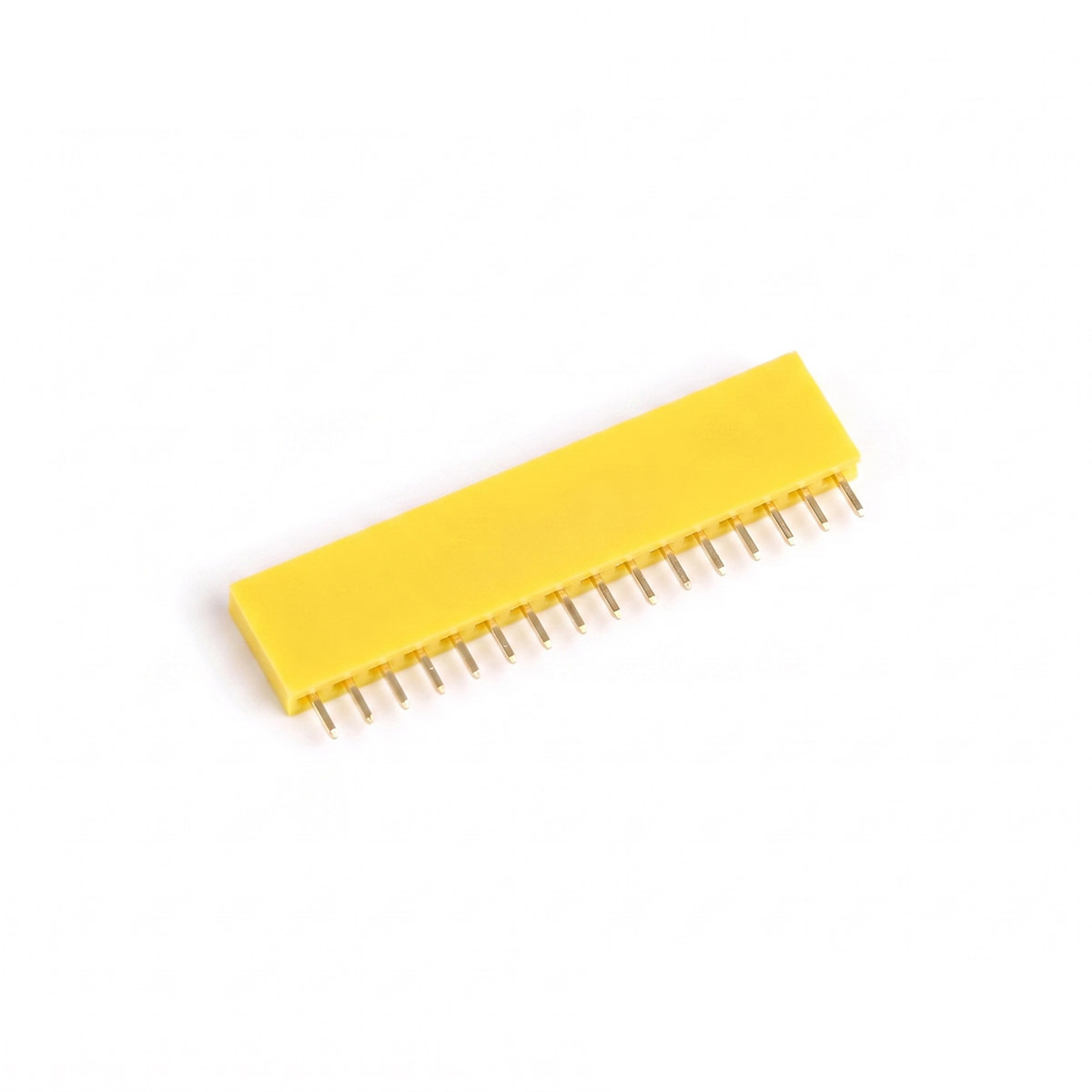 20x barrette femelle 16 broches 2,54 mm jaune – Image 2