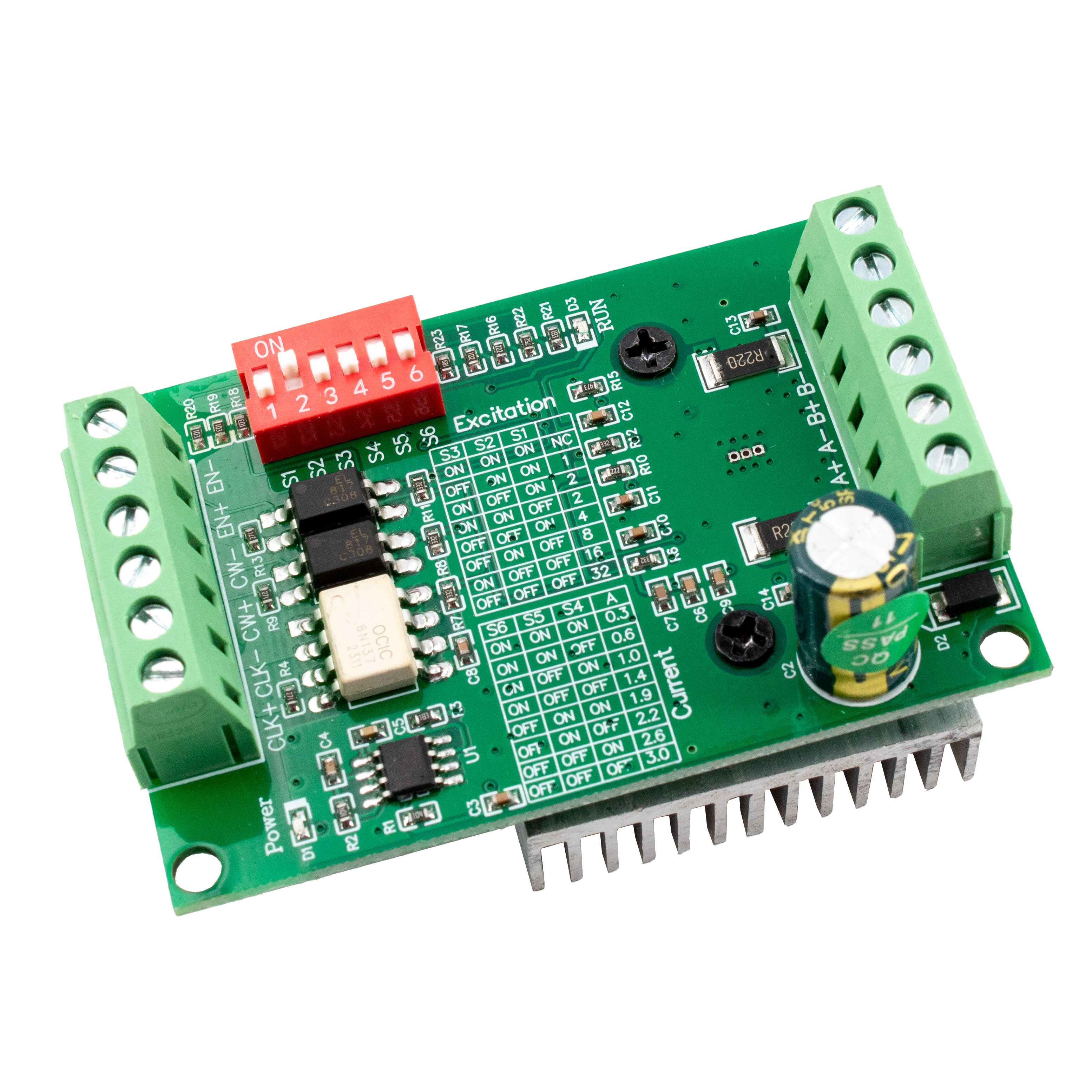 Pilote de moteur pas à pas TB6560 CNC 3A
