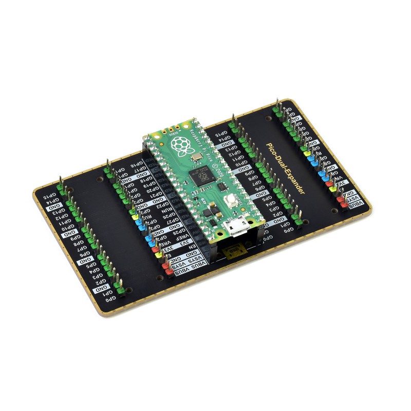 Waveshare Dual GPIO Expander pour Raspberry Pi Pico – Image 3