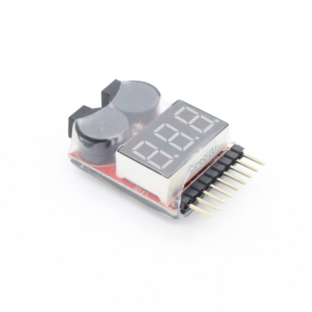 Testeur de tension pour batterie Lipo + alarme sonore - basse tension