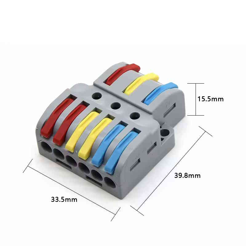 Connecteur universel diviseur de câbles 3 vers 6 fils – Image 2