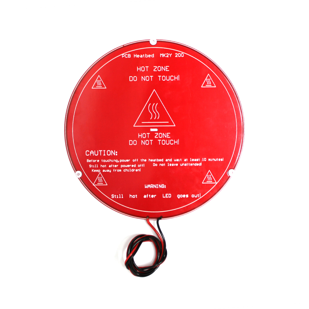Plateau chauffant MK2Y 220 mm rond avec câble de connexion – Image 4
