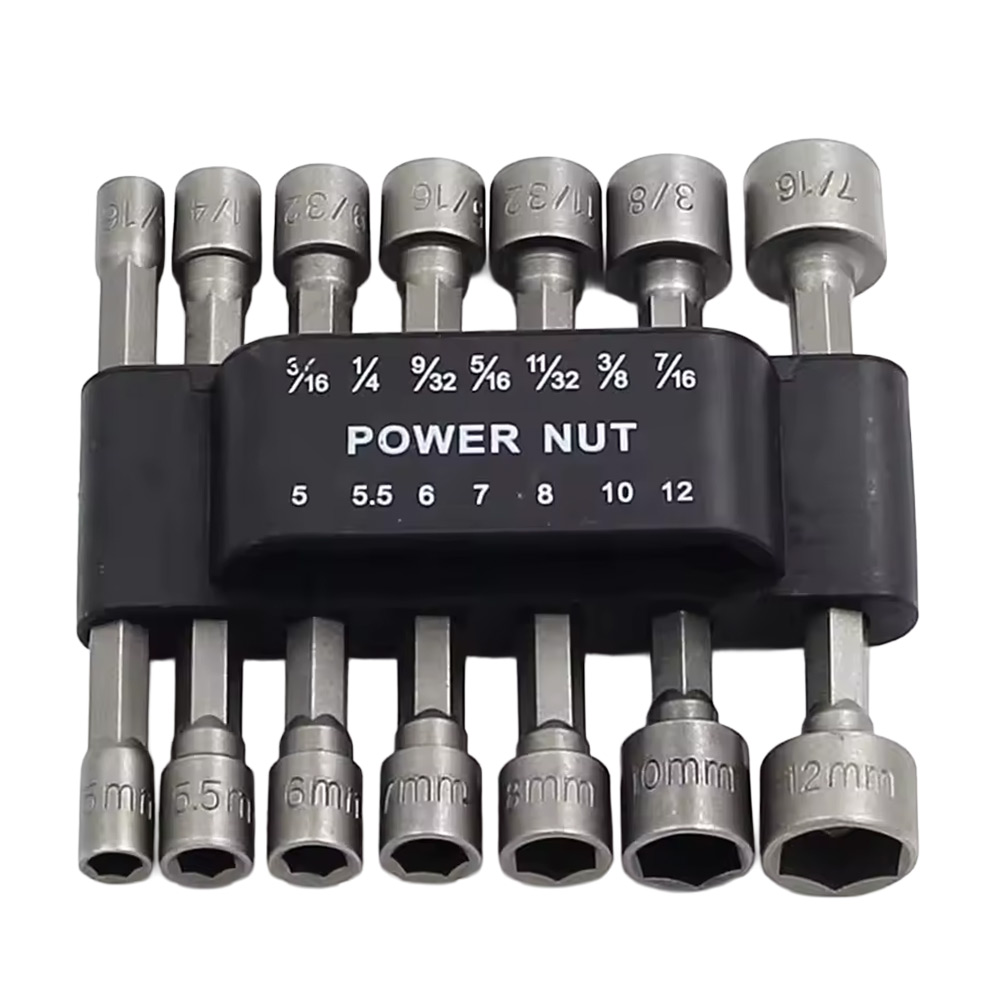 Kit de 14 embouts à douille hexagonale femelle 1/4 pouce