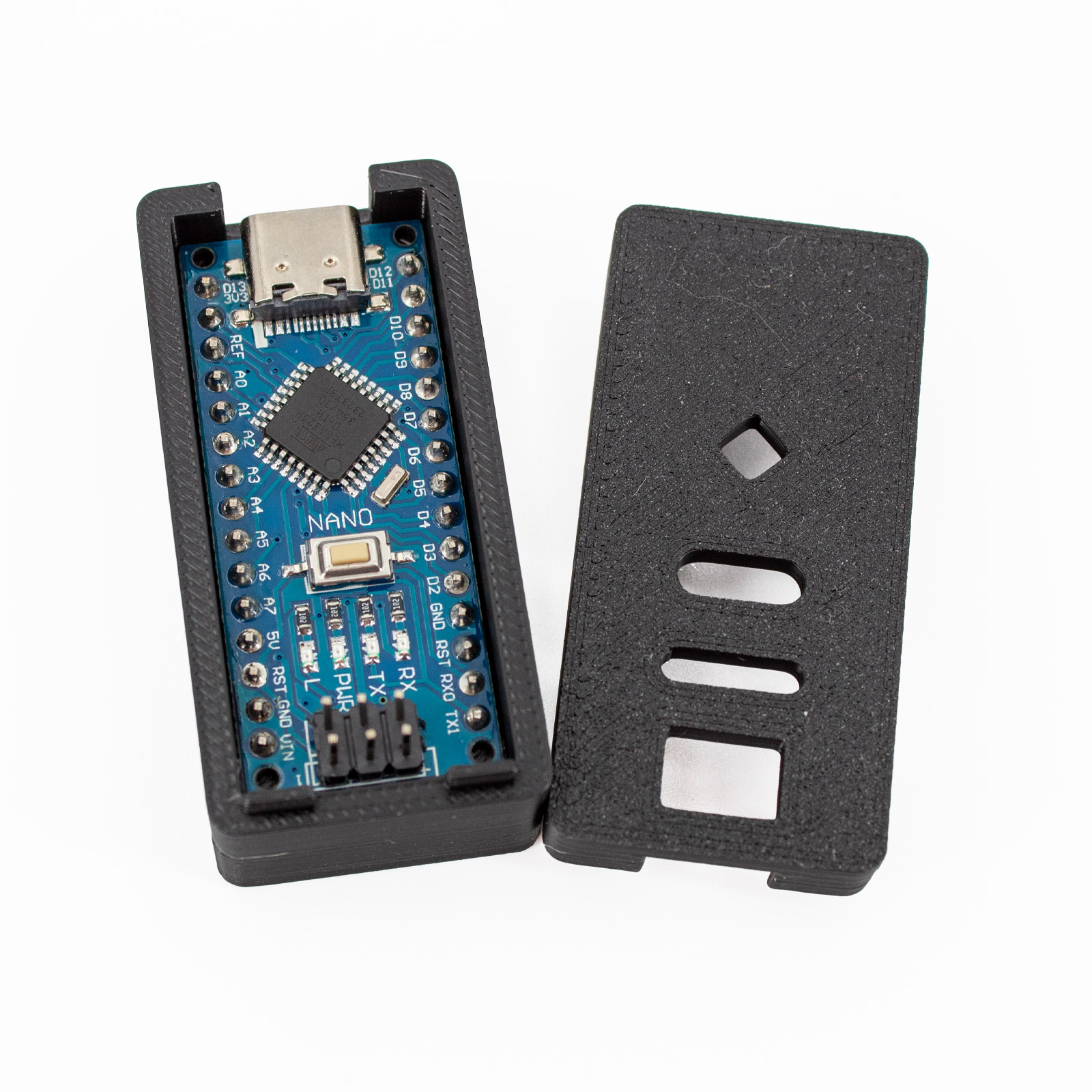 Boîtier pour carte Nano Mega328P V3.0 USB-C CH340G – Image 3