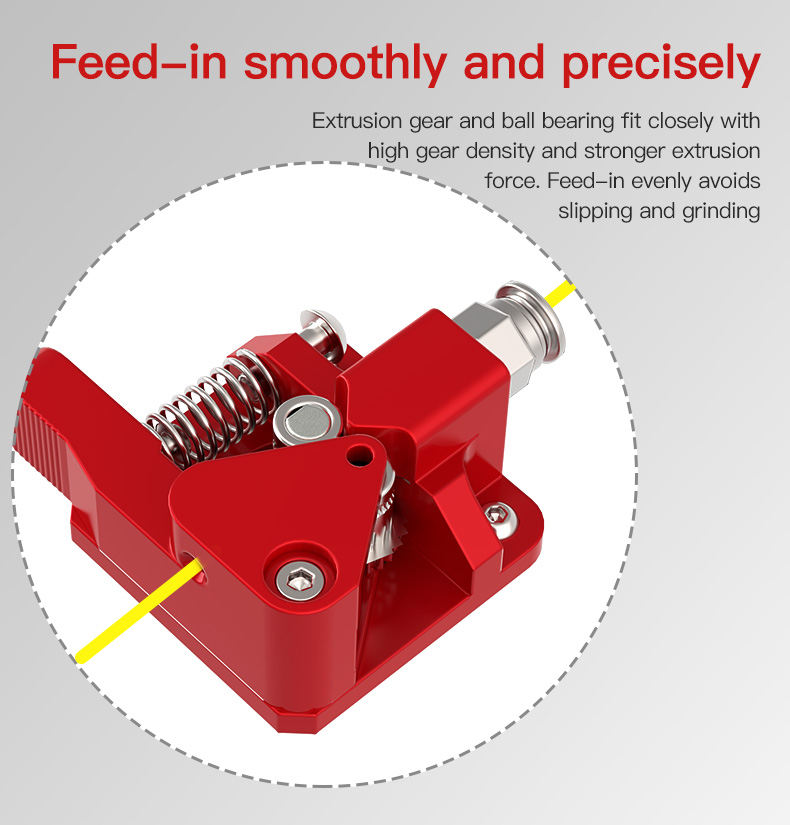 Creality CR-10S Pro Dual Gear Bowden Extruder Kit – Image 5