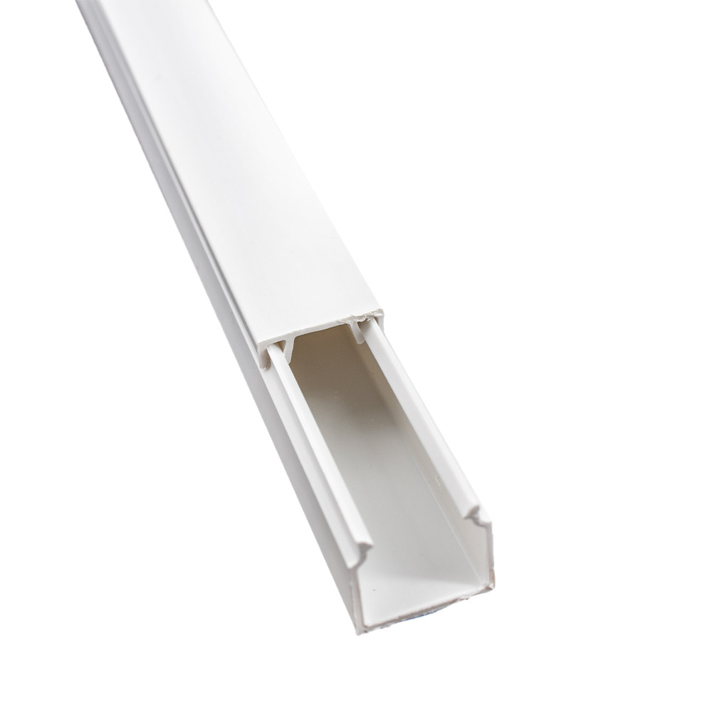 1m yourDroid gaine de câbles - 16x16 mm blanc - autocollante