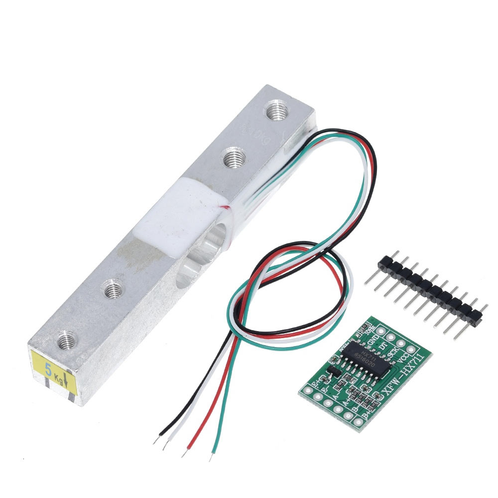 Capteur de poids HX711 avec cellule de pesée électronique 5 kg