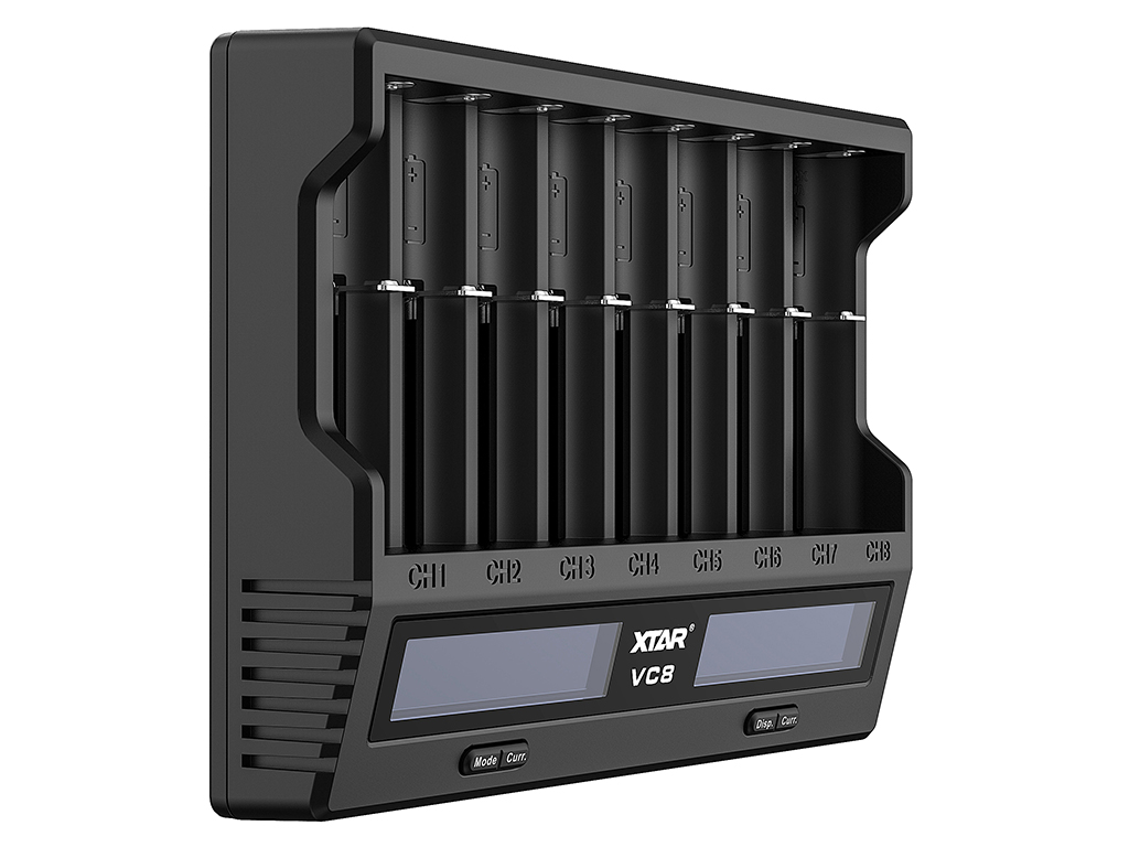 Xtar VC8 - Chargeur pour accumulateurs Li-Ion 3,6V - 3,7V et NiMH 1,2V – Image 2
