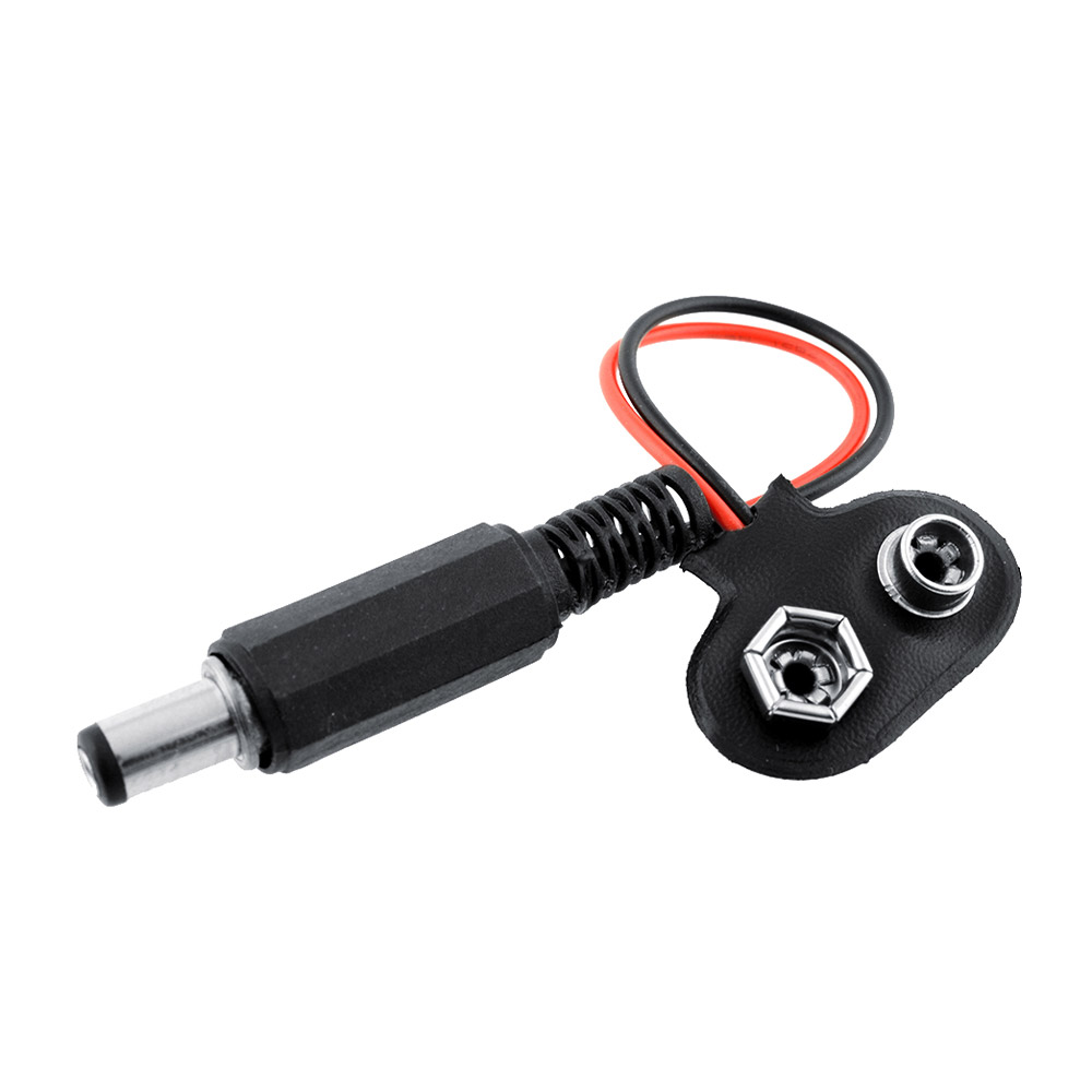 Clip batterie pour pile 9V en forme de T