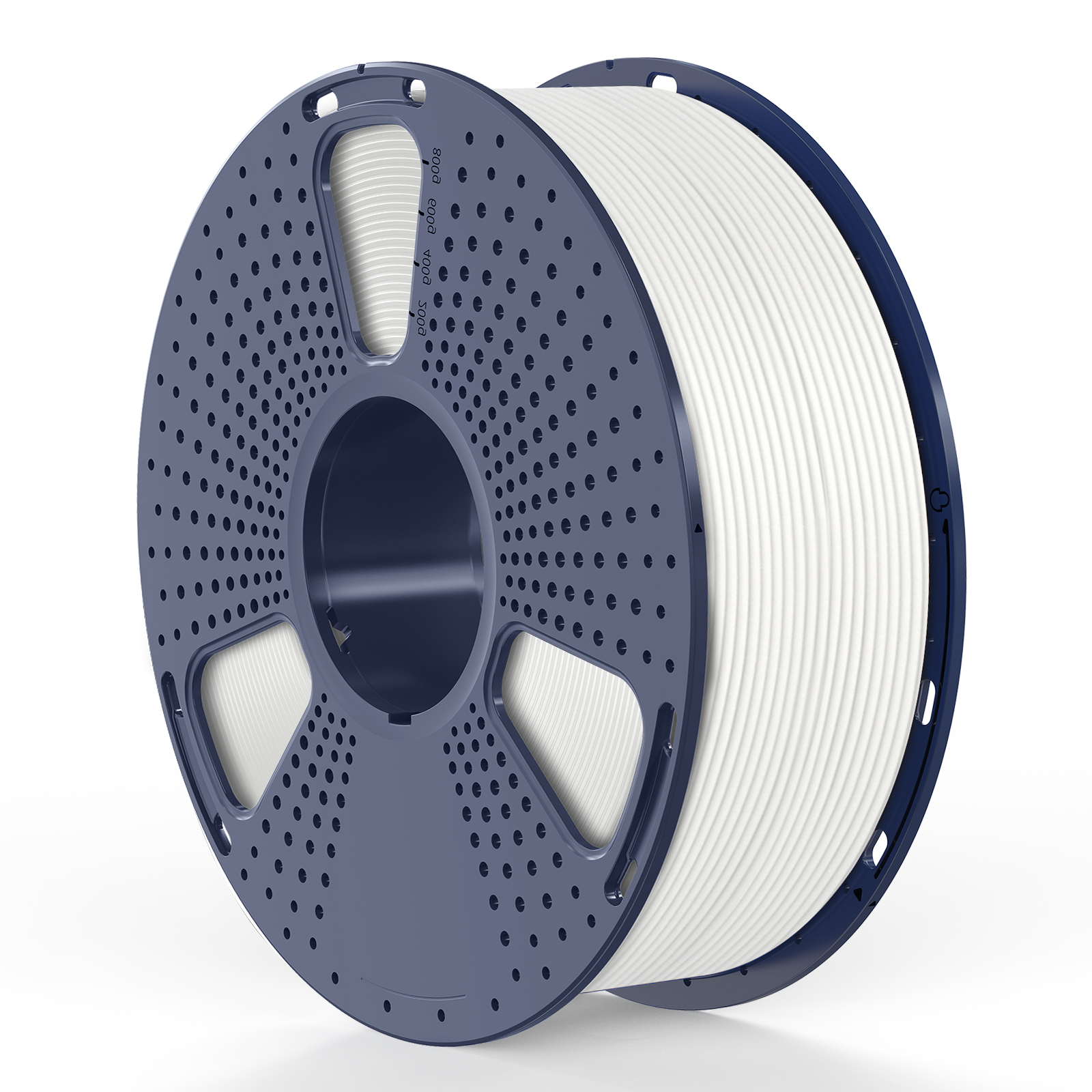 Filament Sunlu PLA Mat 1.75mm Blanc 1kg