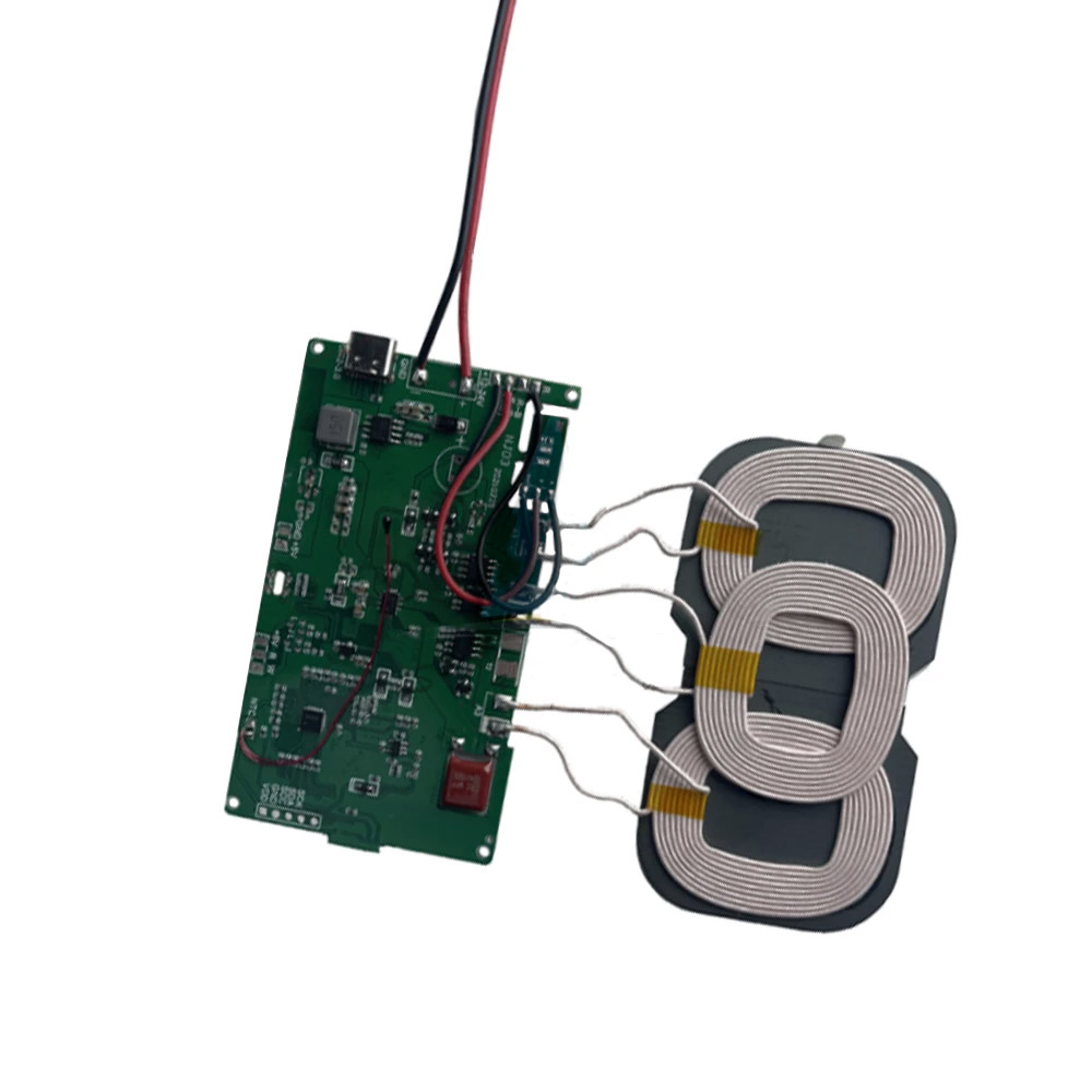 Module de charge sans fil 20W avec USB-C