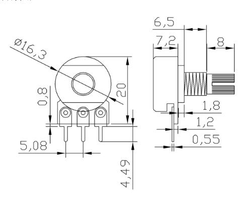 Assortiment de potentiomètres 1K-1M (9 pièces) – Image 3