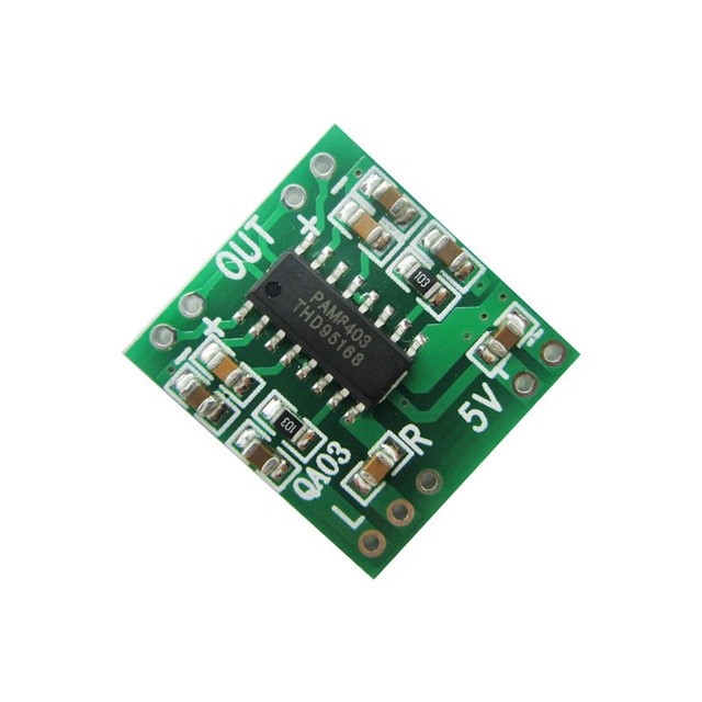 Carte amplificateur PAM8403 Mini 2 x 3W