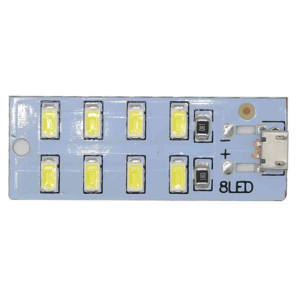 Panneau LED 8x 5V MicroUSB