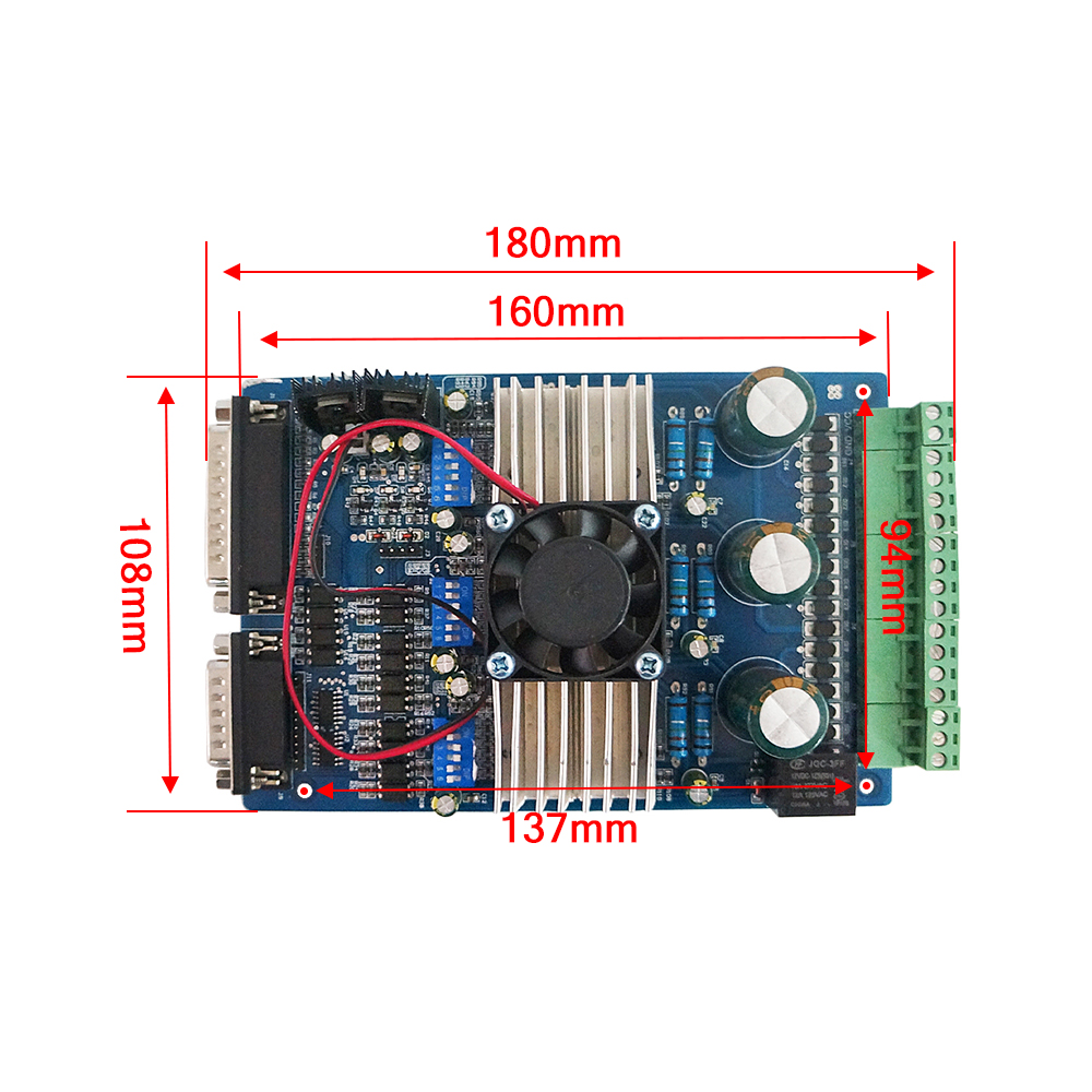 TB6560 3,5A contrôleur de moteur pas à pas CNC 3 axes – Image 4