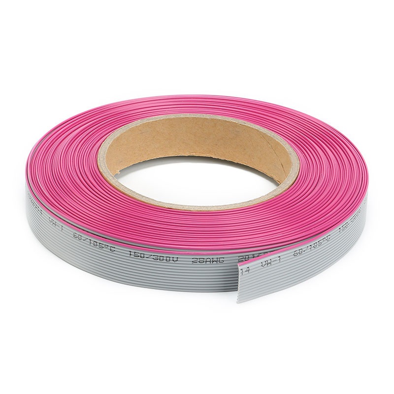 1 mètre de câble ruban 14 broches 1,27 mm (gris) – Image 3