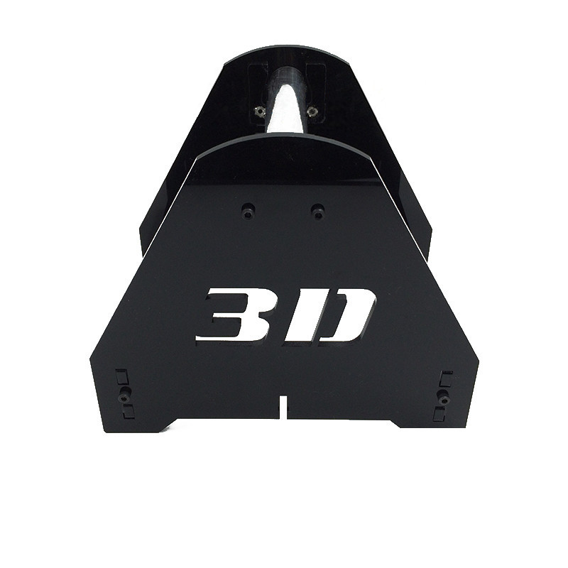 Support de bobine de filament acrylique noir – Image 2