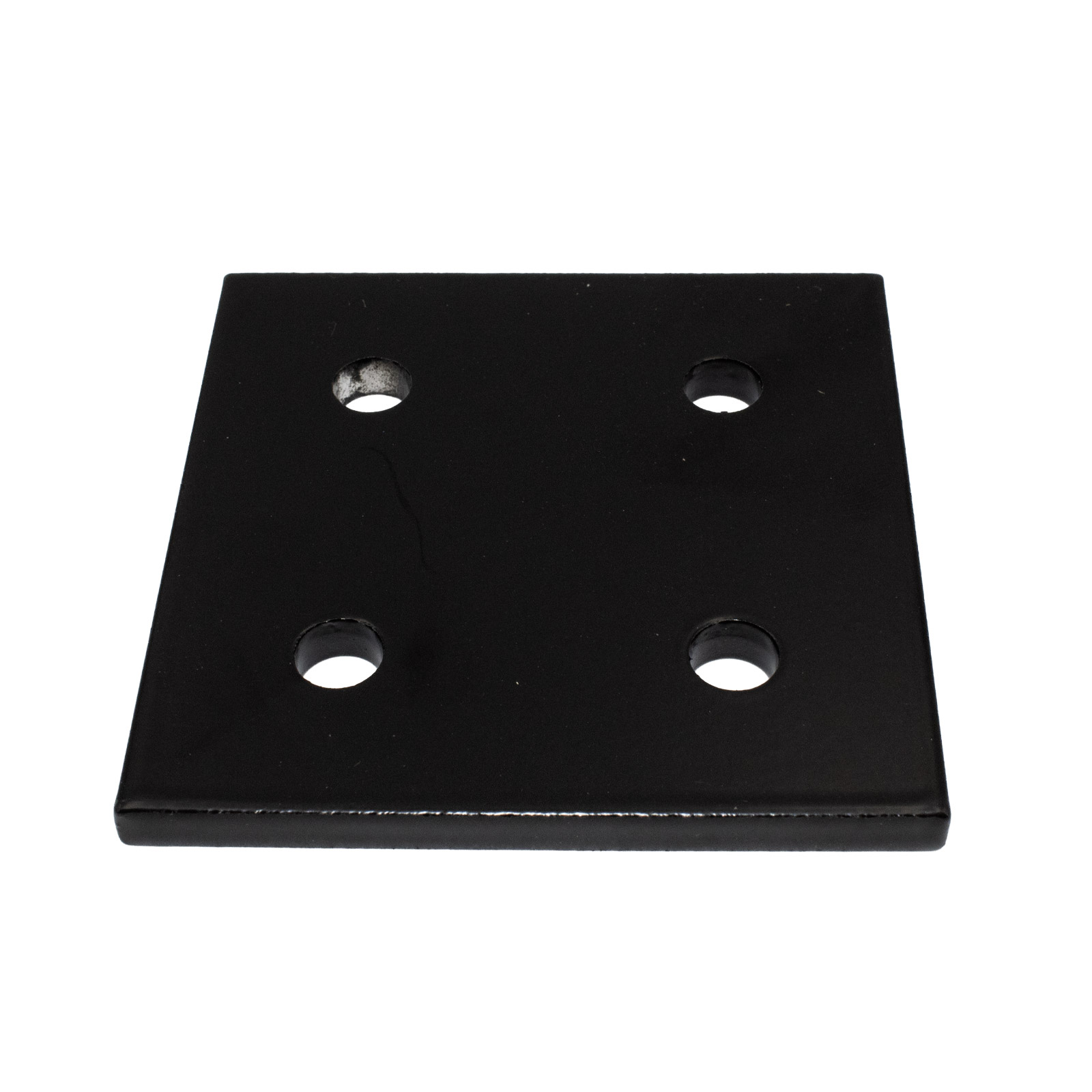 Plaque de montage 2040-4 pour profilés aluminium Noir – Image 3