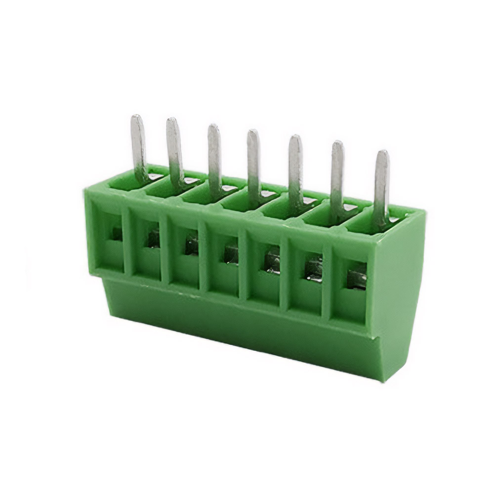 10x Bornes à vis 7 broches 2,54 mm 150V 6A pour câbles 26-18 AWG – Image 2