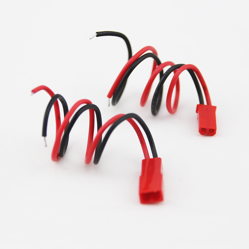 1 paire de câbles JST 100 mm connecteur mâle + femelle pour batteries LiPo – Image 2