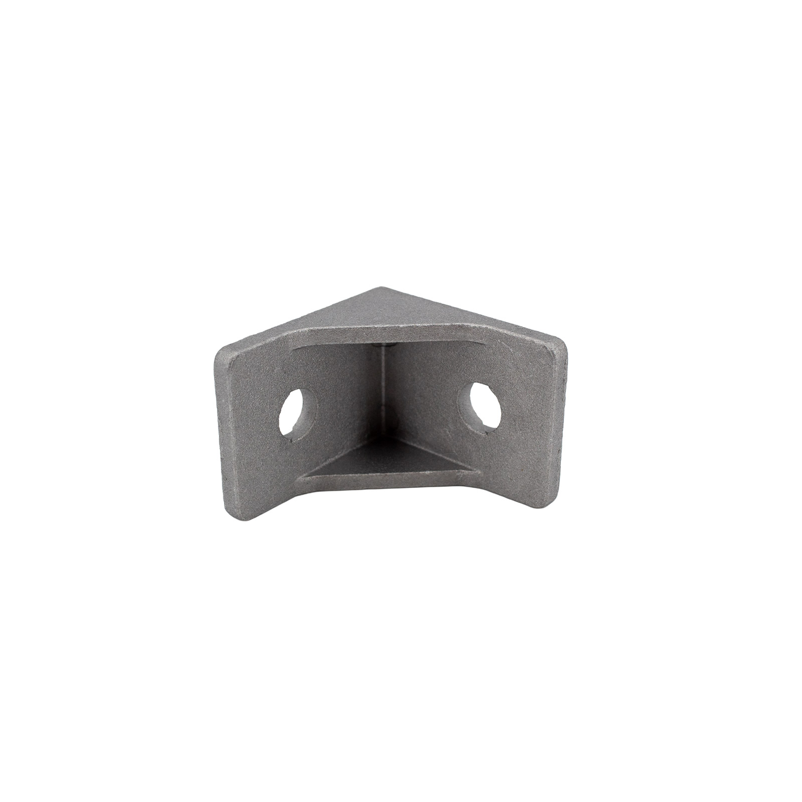 Équerre 3038 argent pour profilés en aluminium avec guidage en rainure – Image 2
