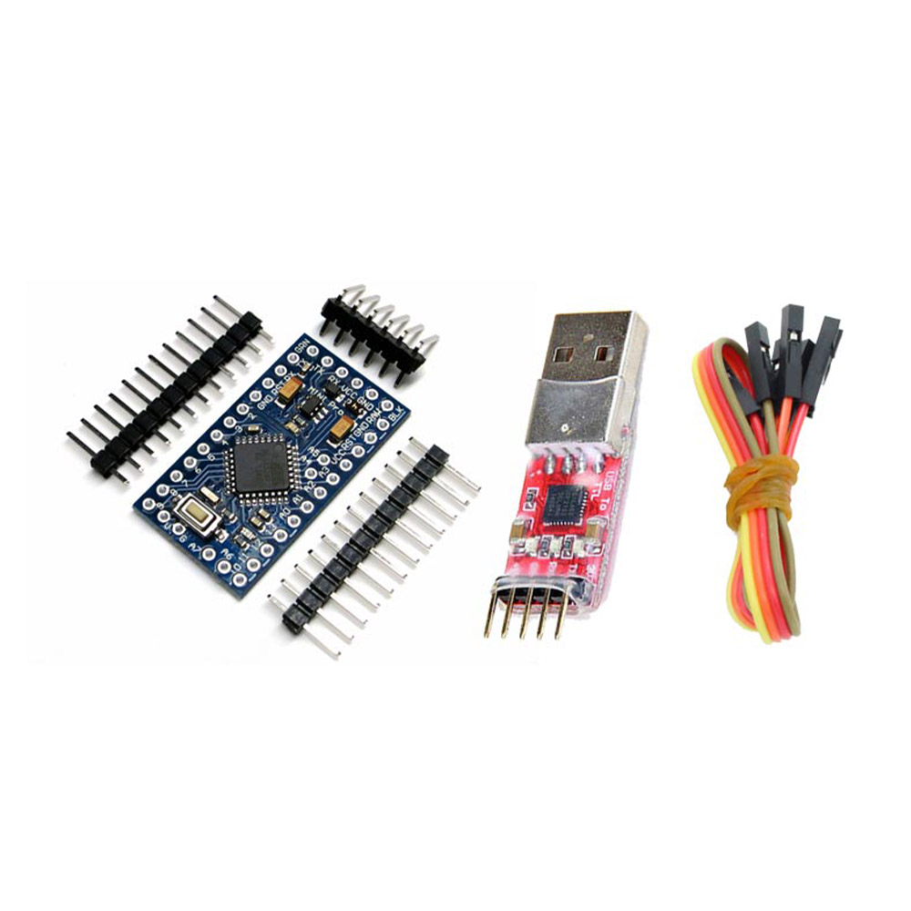 Mini Mega328P Pro Version avec convertisseur USB CP2102 - 5V/16MHz - compatible Arduino