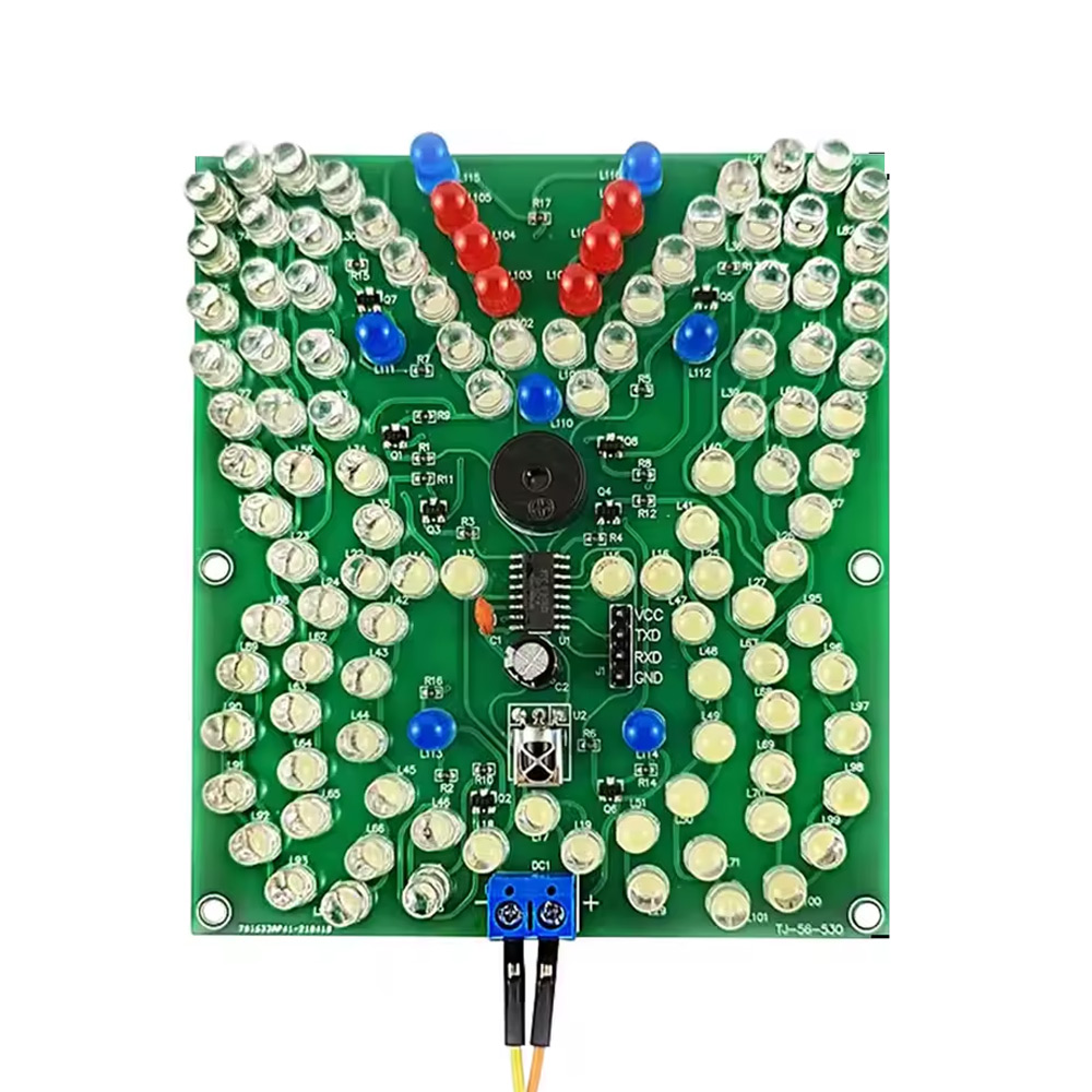 Kit papillon LED avec télécommande et contrôle musical