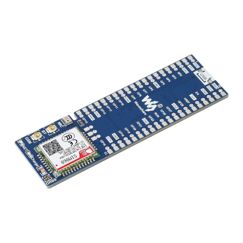 Module Waveshare SIM868 GSM/GPRS/GNSS pour Raspberry Pi Pico