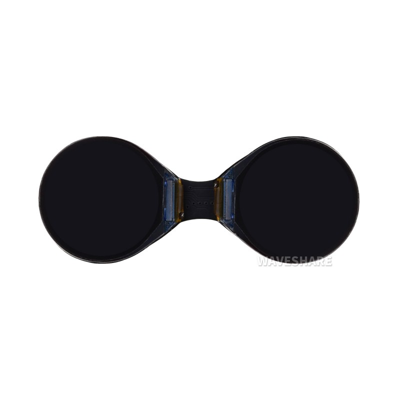 Waveshare 0.71" Dual Eye Display – 2× écrans IPS ronds avec 160×160 px, GC9D01, SPI – Image 2