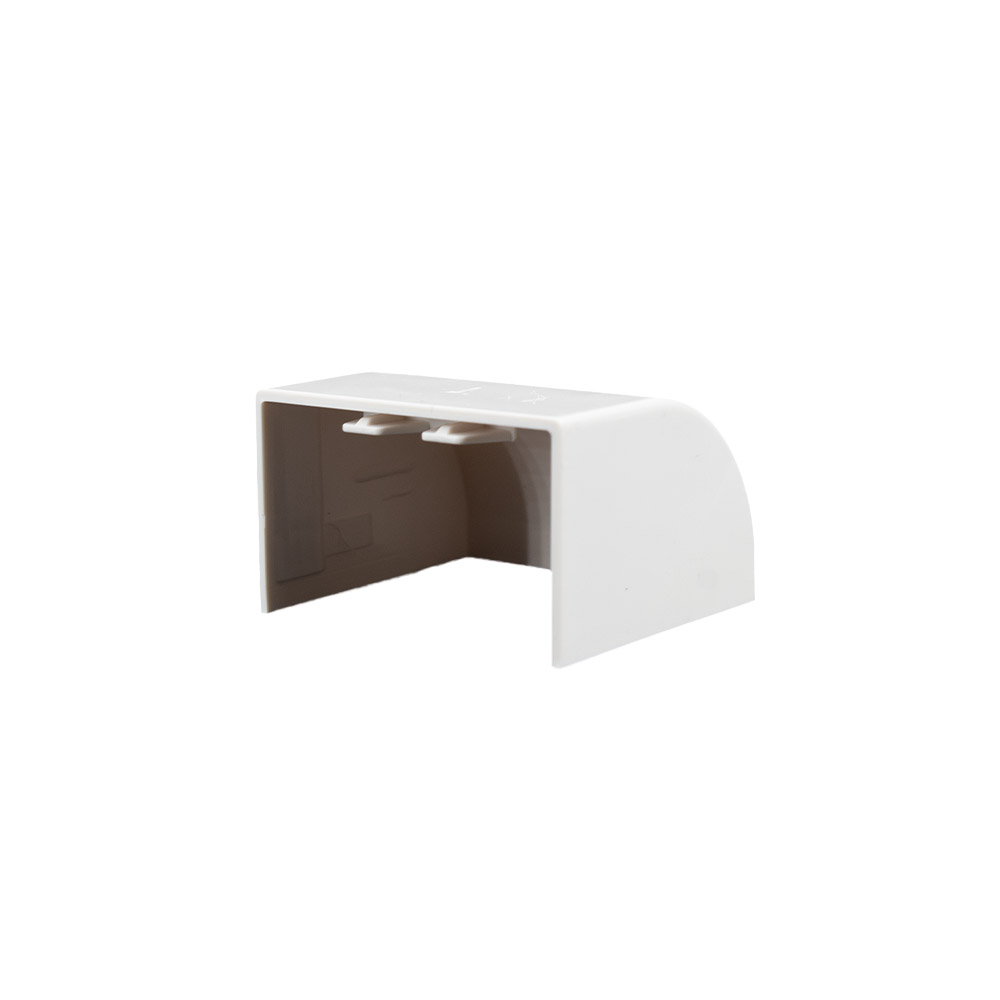 10x yourDroid capuchon d'extrémité de gaine de câbles 40x25 blanc – Image 2
