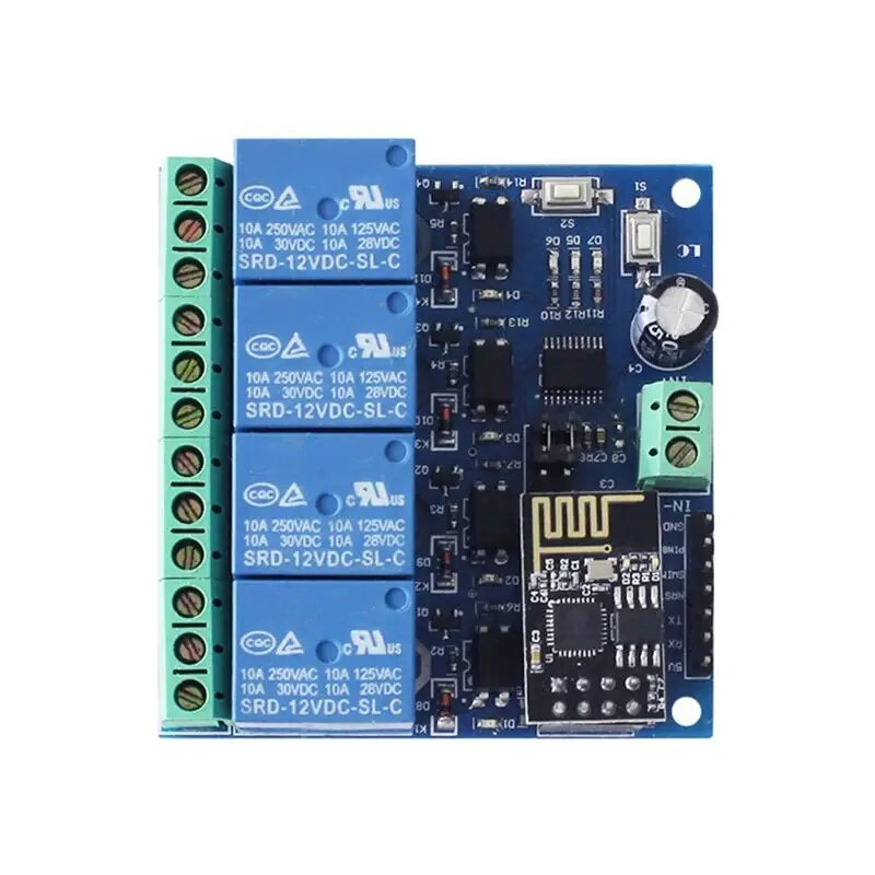 ESP8266 ESP-01 relais 12V pour contrôle d'applications IoT – Image 4