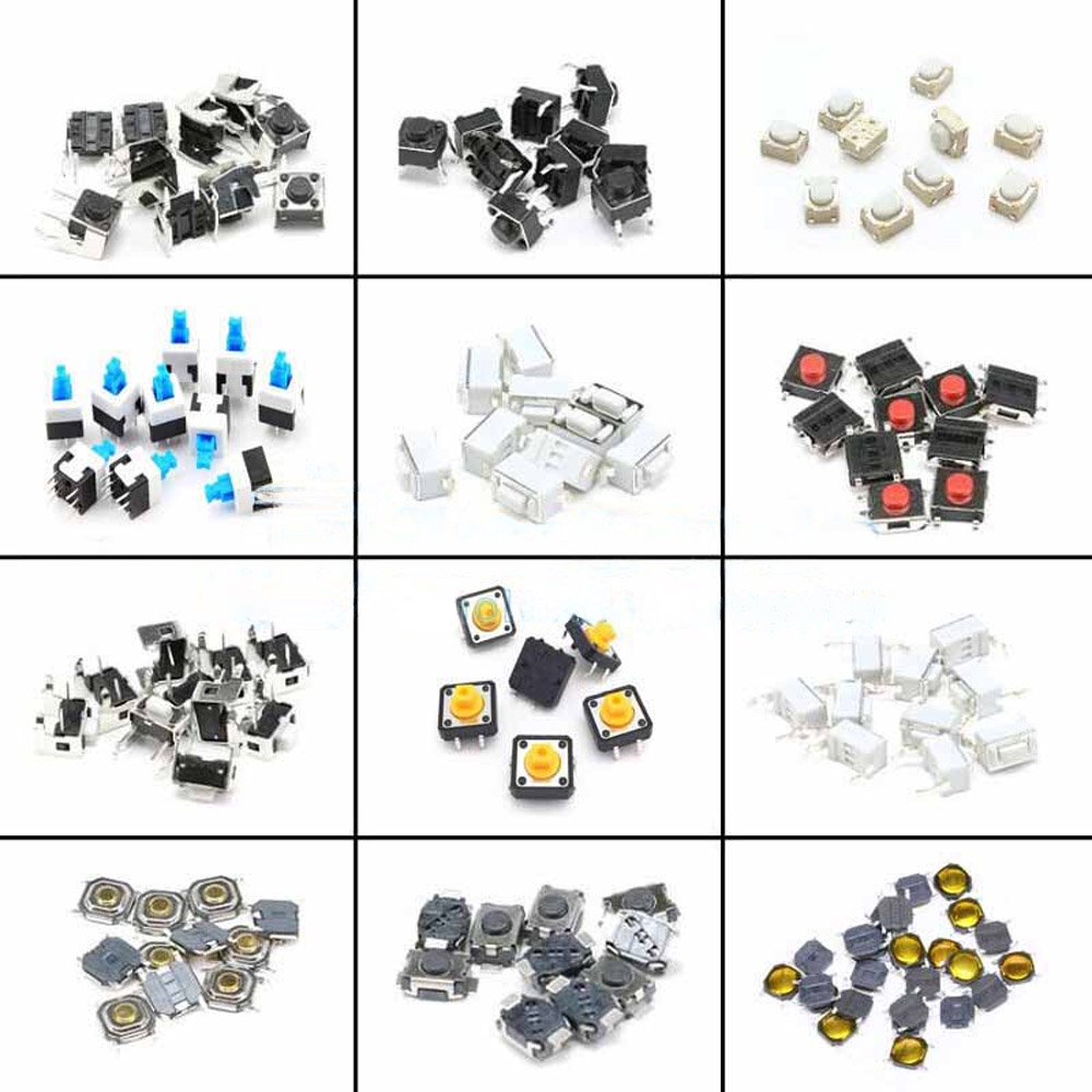 Kit de boutons-poussoirs CMS/THT 460 pièces 24 tailles – Image 2