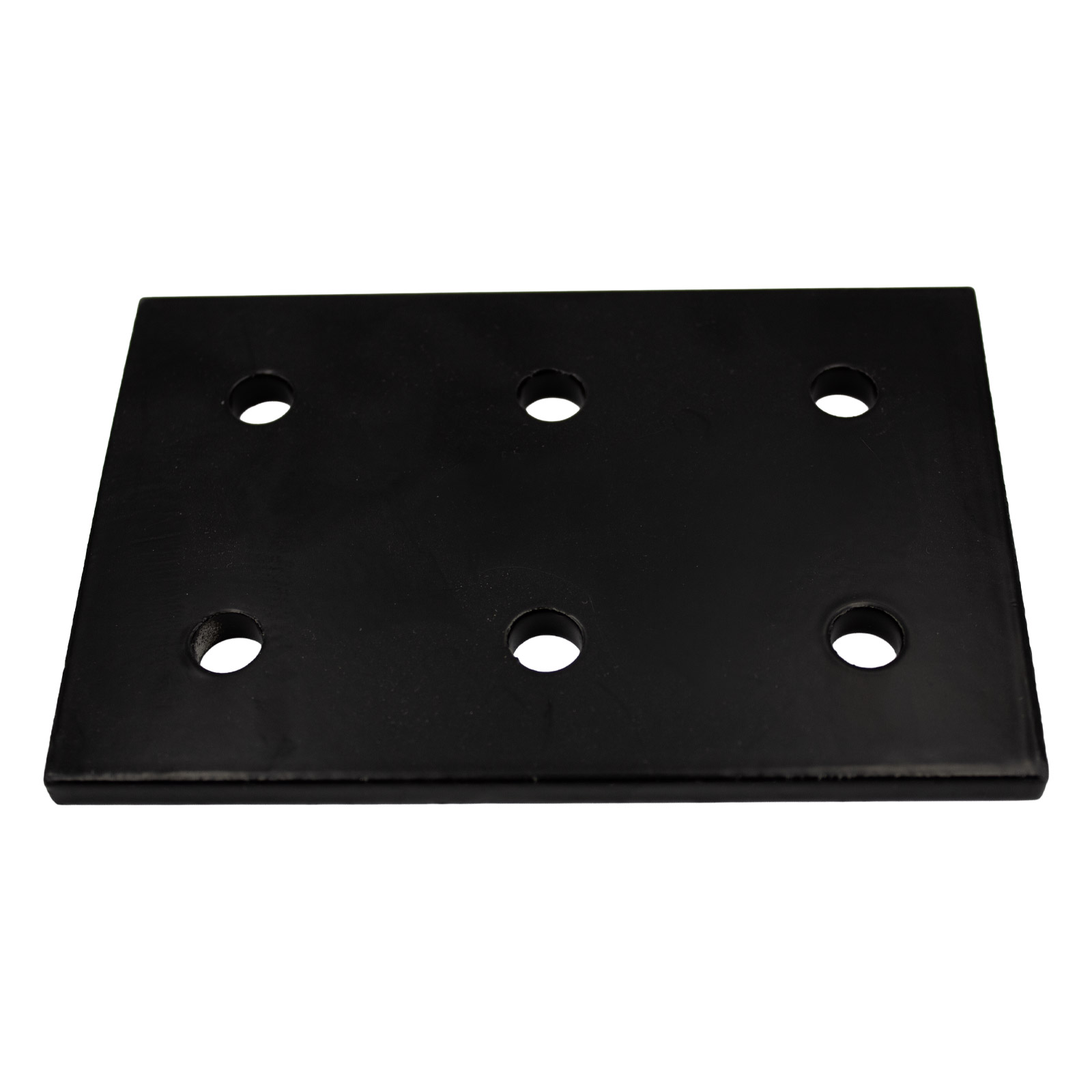Plaque de montage 6060-6 pour profilés en aluminium Noir – Image 3